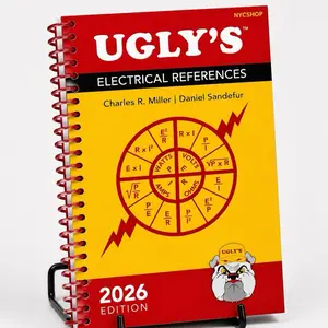 Ugly's Electrical References 2026 Ugly 2026 Spiral New Stock