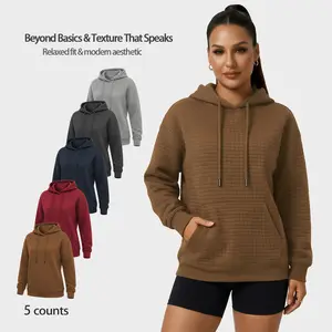 Finally! A Waffle Hoodie that’s Lightweight & Breathable ️ but keeps you TOASTY!  The snug high-neck design locks in heat without the bulk. Perfect for chill days!  #WaffleHoodie #LightweightWarmth #WinterEssentials