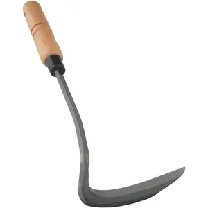 Japanese Gardening Weeding Sickle Nejiri Kama Sharp Steel Blade Made in Japan Traditional Craftsmanship