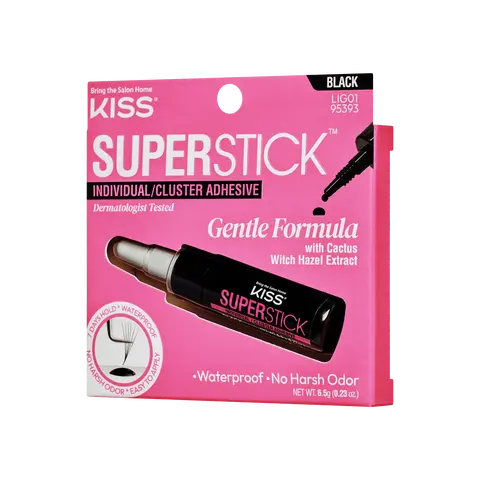 Kiss SuperStick Lash Cluster Adhesive - Black