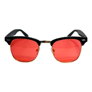 6095 | Color Tinted Browline Sunglasses