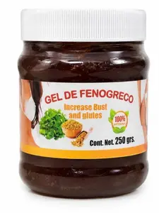 All Natural Fenugreek 8.8oz (250gr) Infused With Real Fenugreek Seeds - Natural, No Aditivos, Con Semillas Reales De Fenogreco.