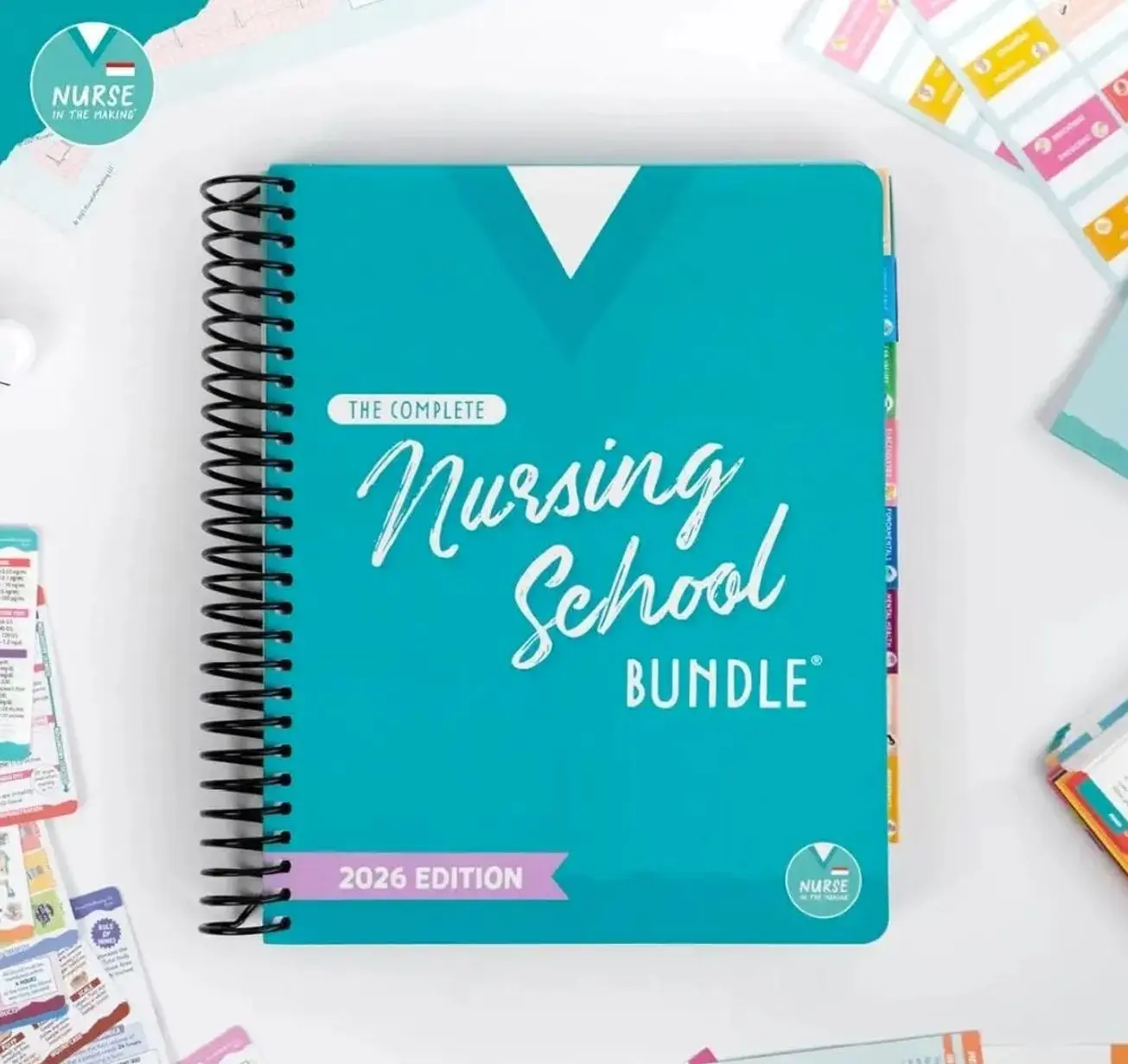 The Complete Nursing School Bundle 2026 Edition – Nursing Student Study Guide, Reference & School Success Resource