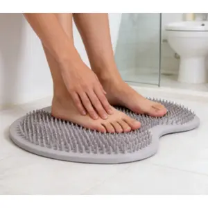 Exfoliating boards for feet and back, suitable for use in bathrooms, toilets, and showers, Body Back Scrubber