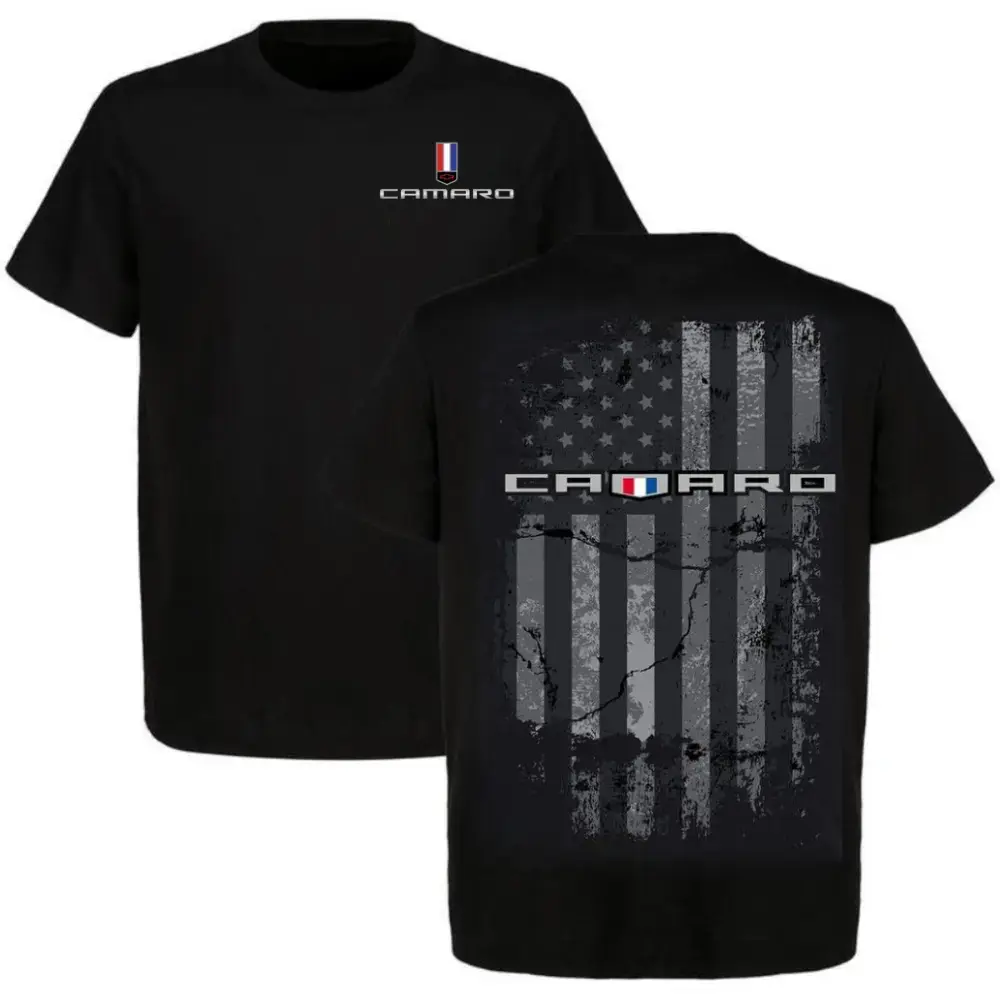 Men's Vintage Graphic T-Shirt, Oversized Loose Fit Shortsleeve Gym Pump Cover with a Retro Camaro Vibe and Muscle Car Energy, Classic Vehicle Men's Short-Sleeve T-Shirts, Printed