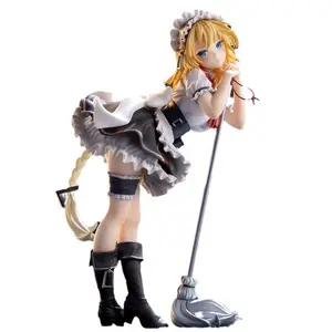 G36 Girl Frontline Maid Anime Figure Cute Girl Statue 1/7 Scale Collectible Model Doll for PC Case Car Decoration Anime Fans Gift