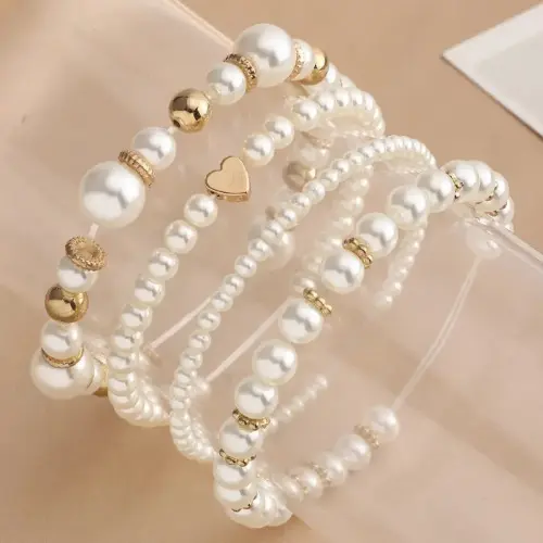 Pearl Love Bracelet Set, XKLTZ30