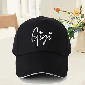 Fashion Gigi Pattern New Print Big Toe Elastic Adjustable Baseball Cap, Unisex Deep Top Wide Brim Peaked Cap Outdoor Sports Travel Hat