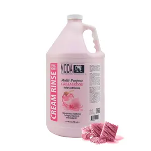 MODA Cream Rinse – Professional Moisturizing Conditioner – Nourishes, Detangles & Repairs with Keratin, Panthenol, Collagen & Vitamin E – Hydrating Hair Treatment for Dry & Damaged Hair