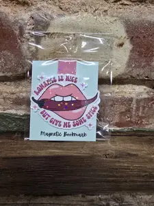 “Romance Is Nice… But Give Me Some Spice” Magnetic Bookmark