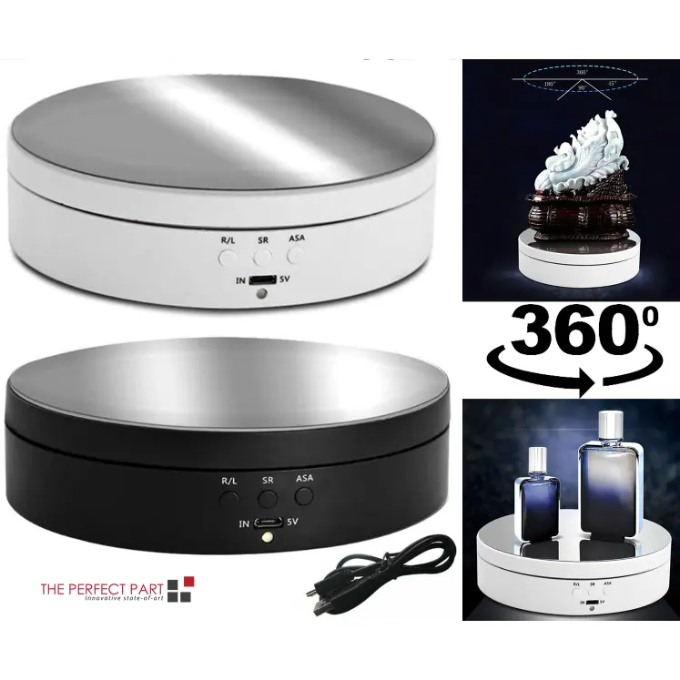 360° Rotating Display Stand for Jewelry, Photos, and More