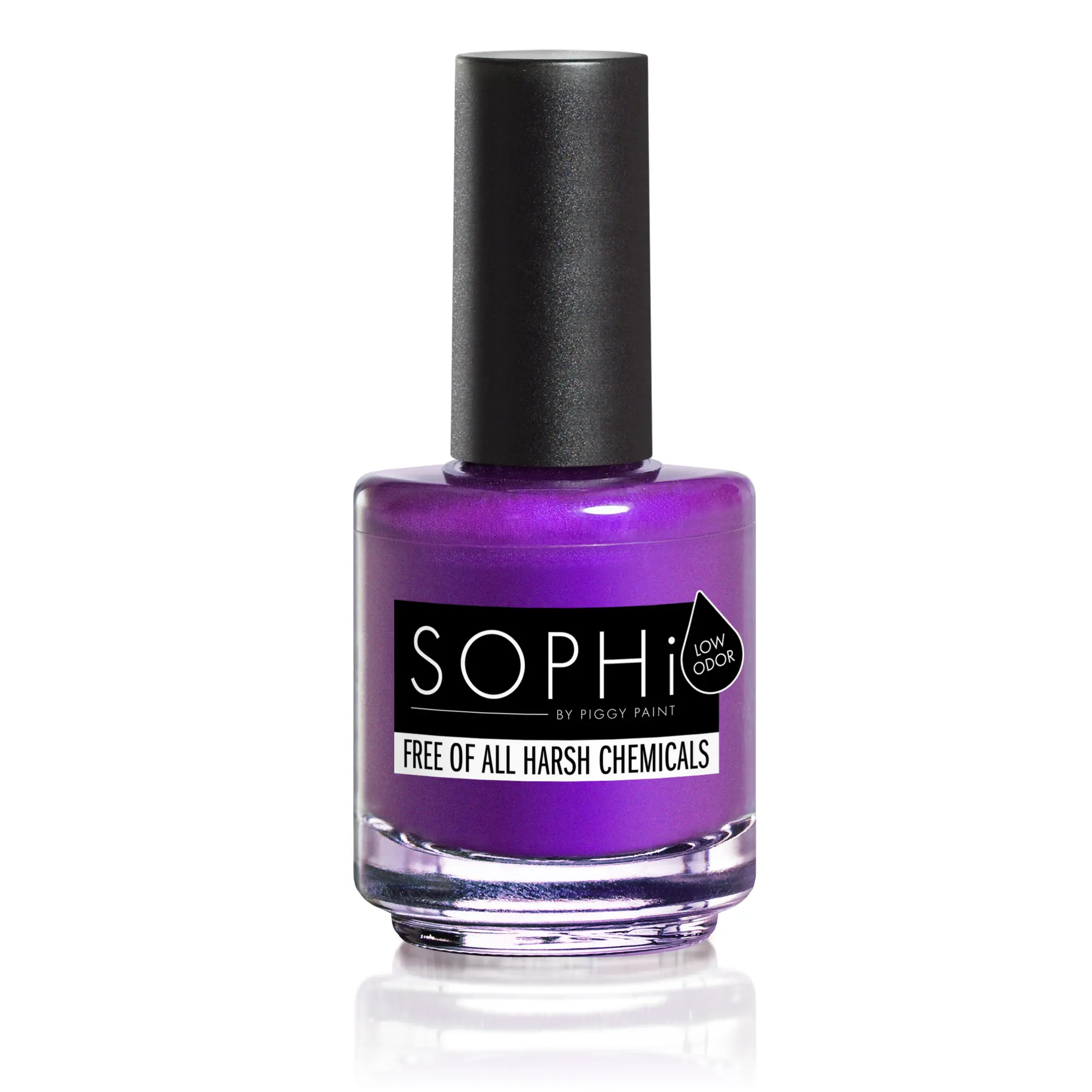 SOPHi Match Maker - Royal Purple Nail Polish, 0.5 fl. oz. (15 ml), Non-Toxic, Virtually Odorless, Cruelty-Free, Vegan, Water-Based Formula, Dries Hard, Safe for Pregnancy