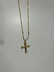 Rhom Cross Necklace