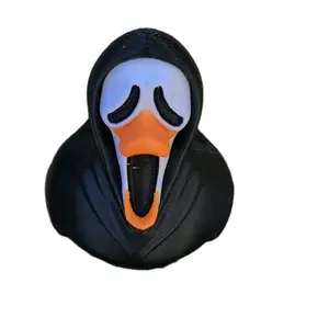 3D Printed Screaming Duck Figure