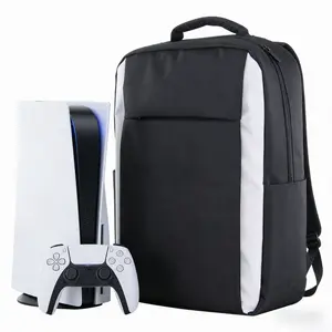 Carrying Backpack for PS5/PS5 Slim/PS5 Pro – Waterproof Shockproof Protective Case for PlayStation 5 Console & Gaming Accessories