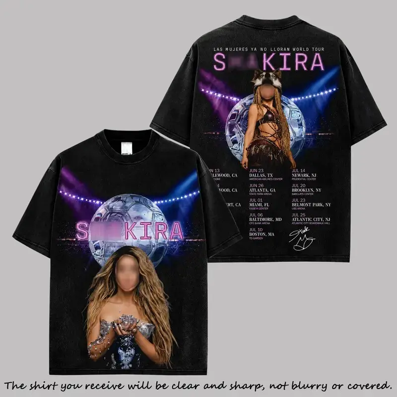 Las Mujeres Ya No Lloran World Tour Premium Cotton Shirt, Latin Pop Queen Graphic Music Shirt, Vintage Concert Tour Merch Tee, Gift For Latin Music Lovers, Latin Queen World Tour Fan Shirt