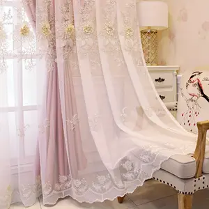 Glam Style Floral Embroidered Room-Darkening Drapes 1 Panel UV-Resistant Thermal Insulated with Grommet Top, Blackout Lining, Black, Polyester