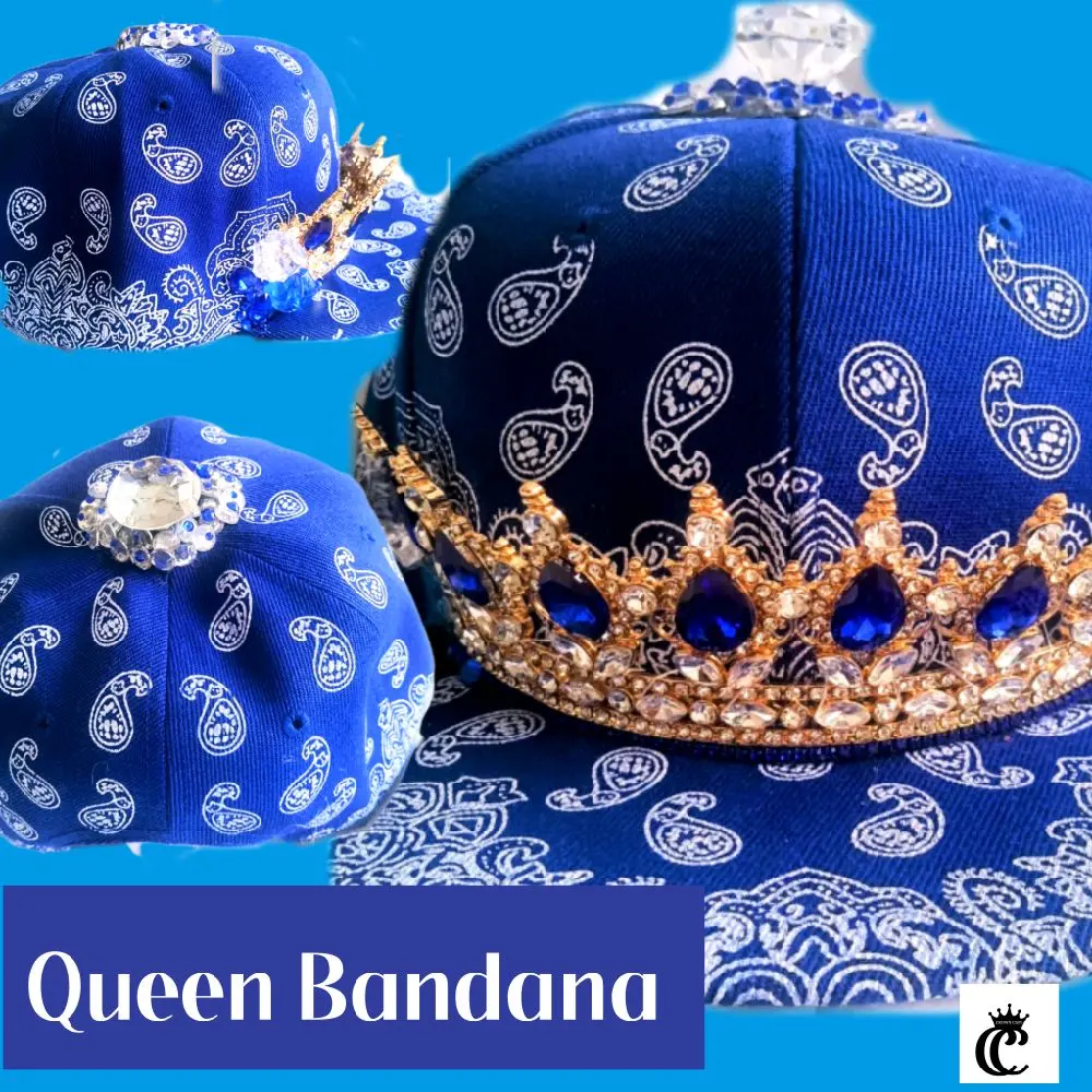 Queen Bandana Crown Cap