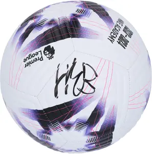 Erling Haaland Manchester City Autographed 2023-24 Premier League Academy Nike Soccer Ball - Fanatics Authentic Certified