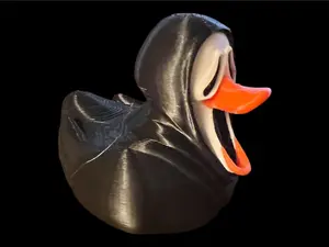 Scream Duck 3D Printed Duck Collectible Plastic Figurine for Jeep Lovers