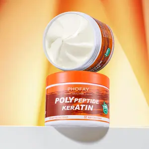 PHOFAY Polypeptide Keratin Hair Mask – Repair & Smooth Damaged Hair, Reduce Frizz, Shine & Moisturize – 79% Less Breakage