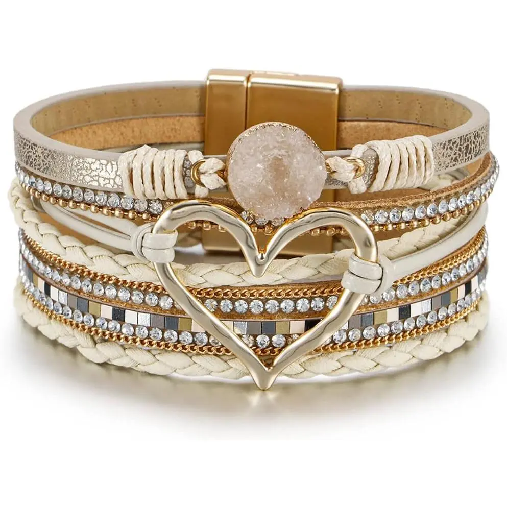 Heart Leather(Khaki)