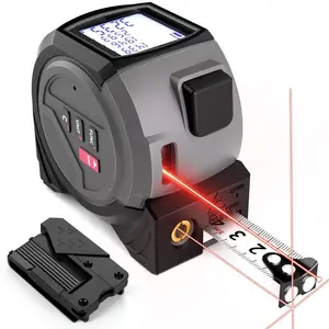 3-in-1 Laser Tape Measuring, 1 Count 40m Infrared Laser Ranging, Intelligent Energy Scale, High Precision Measuring Instrument, Laser Tape Measure