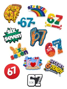 6/12pcs Cute Creative Crocodile Shoe Accessories, Shoe Charms, DIY Sandal Decorations, Perfect Party Gifts for Kids, Casual All-Season Footwear Accessories