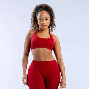 DFYNE Impact Sports Bra & Shorts/Leggings Set – Seamless Sculpt Fit with Strappy Back, High-Waisted Bottoms & Ultra-Flattering Activewear Look