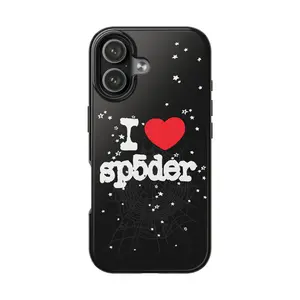 I Heart Spider Case by The Case Market Streetwear Inspired Durable and Water Resistant
