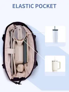 Fashion Large Capacity Women's Solid Color Shoulder Underarm Bag, Multi-Functional Portable Handbag, Mommy Tote Bag