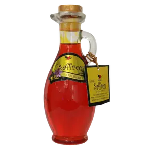 HOMA Liquid Saffron Color 8.4 oz Natural Saffron Infused Coloring for Rice Seafood Drinks & Desserts No Allergens Safe for Everyone