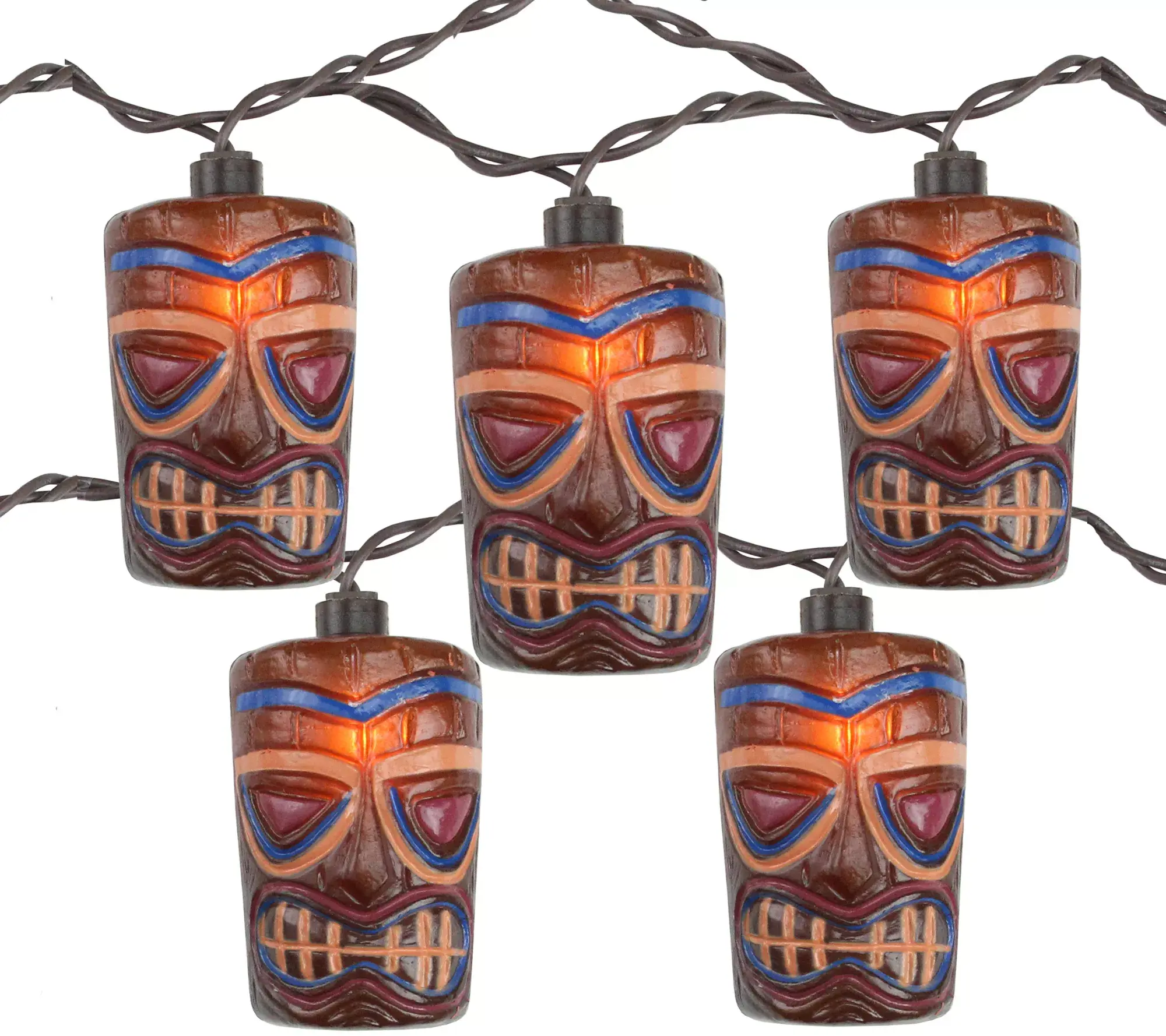 Northlight Brown Tiki Garden Patio Lights Northlight Brown Tiki Garden Patio Lights