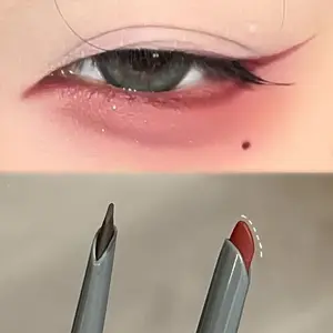 SUJN Machete Gel Eyeliner Pencil - Long-Lasting Smudge-Proof Matte Finish, Highly Pigmented Gel Eyeliner with Soft Glide Formula, Precise Winged Liner & Everyday Makeup, Sleek Metallic Look, Winged Liner, Eye Makeup Product