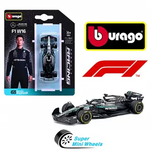 Bburago 1:64 F1 2025 Mercedes AMG F1 W16 #63 George Russell