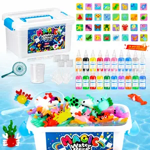 Magic Water Elf Toy Kit with Magic Gels, Molds - Imaginative Play, Christmas Gifts, Birthday Gifts, Party Favors, and Family-Friendly DIY STEM Projects