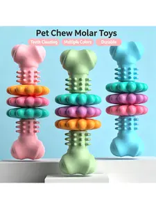 Bone Style Dog Toy for Small Medium and Large Dogs | Interactive Pet Play Toy for Indoor and Outdoor Fun