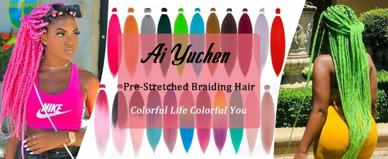 Fashion Pink Braiding Hair Pre Stretched Short Braiding Hair Extensions for Braiding Box Braids Knotless Prestretched Braiding Hair 16 Inch