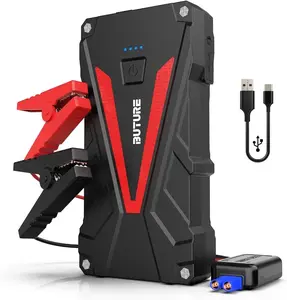 Buture Car Jump Starter,Car Battery Jump Starter Pack 1500A Peak Q10S for Up to 6.0L Gas and 5.0L Diesel Engine 12V Auto Battery Booster,Portable Lithium Jump Box with LED Light/USB QC3.0 Diagnostics Qdsp Technology