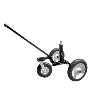 Tow Tuff TMD-1000C2 Adjustable Steel 1000 lb Heavy Duty Trailer Dolly w/ Caster