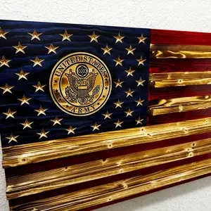 Rustic Army Challenge Coin Holder