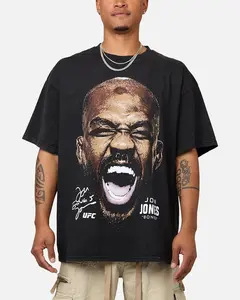 UFC By Goat Crew Jon Jones Big Face T-Shirt