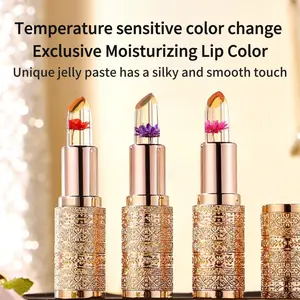 Crystal Color-Changing Petal Lipstick for Women: Moisturizing, Long-Lasting & Non-Sticky Lip Balm