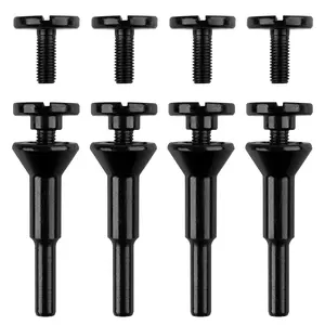 GJANSH Cut Off Wheel Mounting Mandrel Holder 3/8" & 1/4" Arbor Hole, 4 Pack Cut-Off Wheel for Die Grinder Accessories Drill Bits Tool,summervibes fathersdaygift