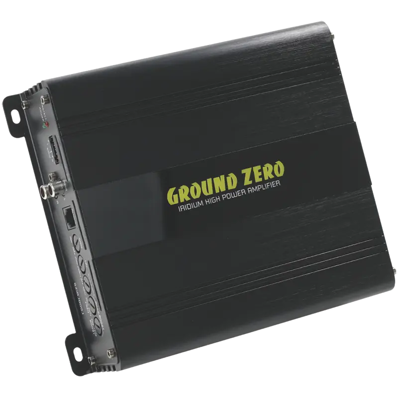 Ground Zero Audio Iridium GZIA 1000.1 1-channel high quality class D amplifier