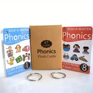 112 Pinyin Flashcards, 67 Waterproof English Learning Cards, Interactive Spelling and Reading Aid, Halloween Christmas Gift, Language Learning Flashcards