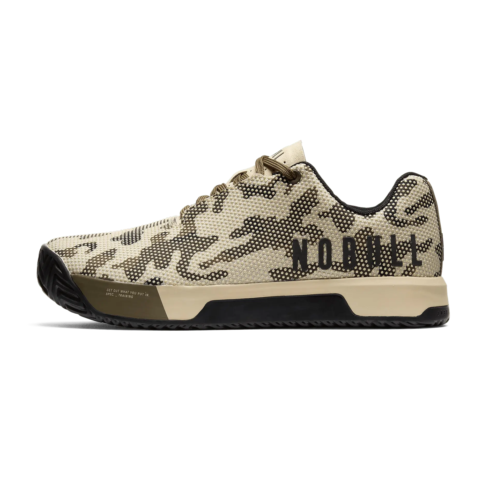 NOBULL Men's Outwork Edge (Impact) Shoe in Beige Camo - Training Sneaker, Lifting Footwear