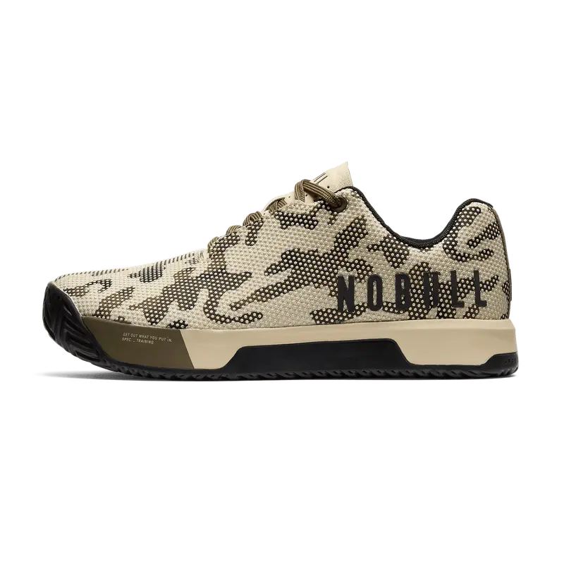 NOBULL Trainer Men’s Size 8 | Green Camo Print Cross Training Gym Shoes Athletic Mens NOBULL Sneaker Shoes Dark Green Camo SuperFabric  main image 2