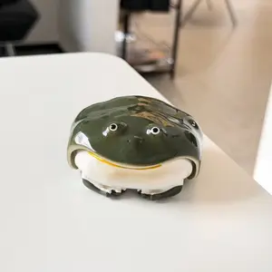 Funny Frog Earphone Case for Apple AirPods Pro 2 3 4, Audio Protective Cover, Fun Gift, Earbuds Gift, Single Shell Without Earphones, Cartoon Design