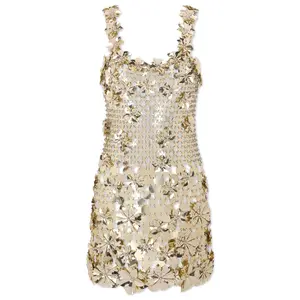Sleeveless Sequin Mini Drsss